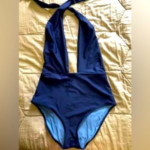 Navy blue Aerie swimsuit